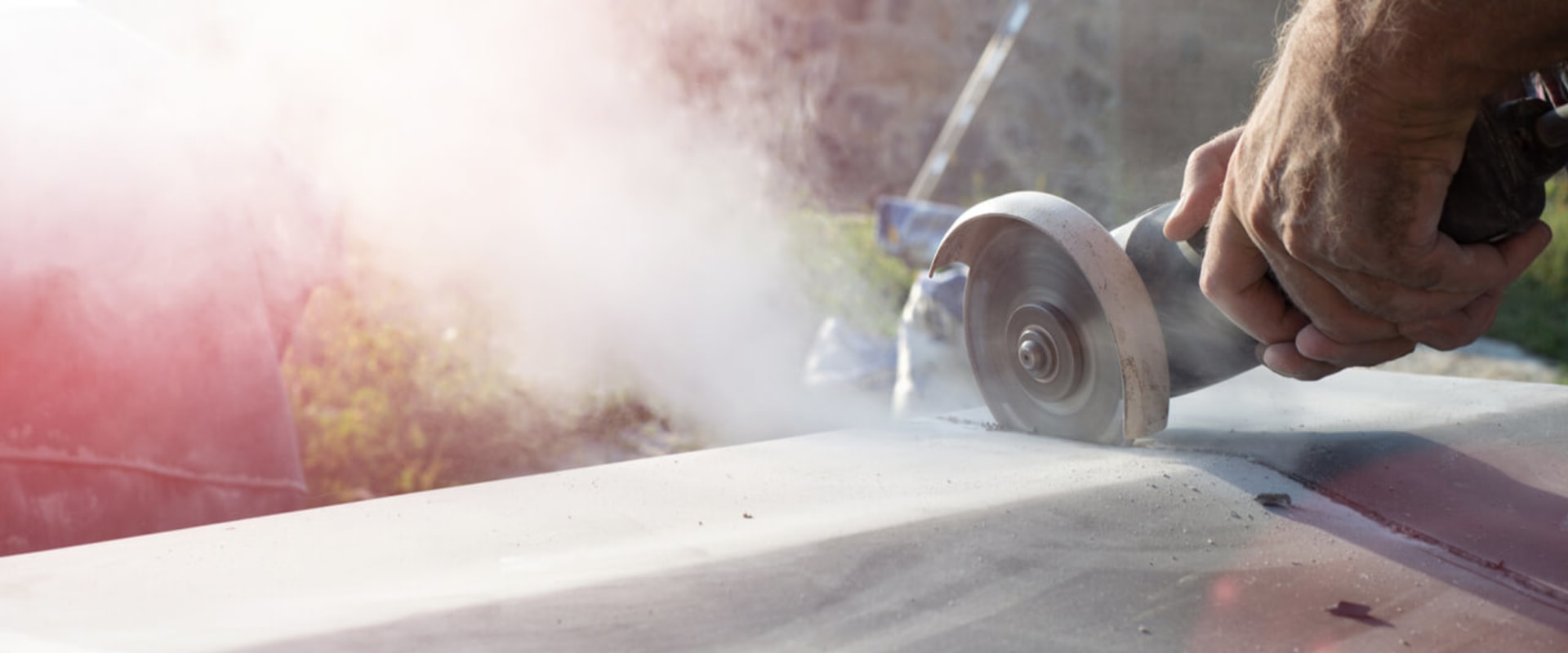 How do you get rid of construction dust in the air?