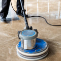 What do you clean construction dust with?