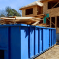 Construction Cleaning Tips And Tricks By Renting A Big Trash Container Or Roll Off Dumpster Rental In Desoto, TX