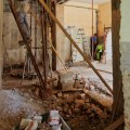How can you protect yourself from construction dust?