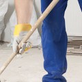 How do i clean during construction?