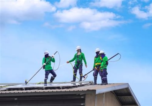 How Roofing Services and Construction Cleaning Teams Work Together During Large Projects
