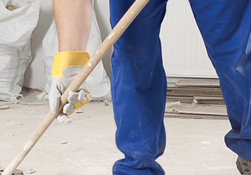 How do i clean during construction?