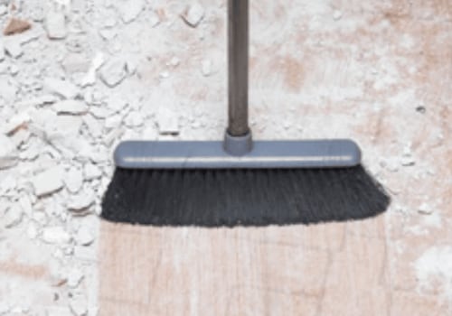How long does construction dust take to settle?